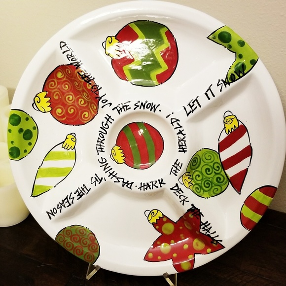 Magnolia Lane Other - Magnolia Lane Collection Christmas Serving Dish